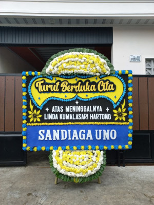 Papan Bunga Duka di Jatiwaringin