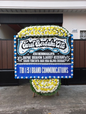 Papan Bunga Duka di Jatiwaringin